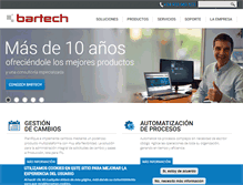 Tablet Screenshot of bartech.es